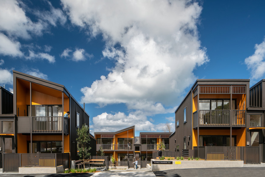 Britomart street social housing Image credit Studio Pacific Architecture + Andy Spain 